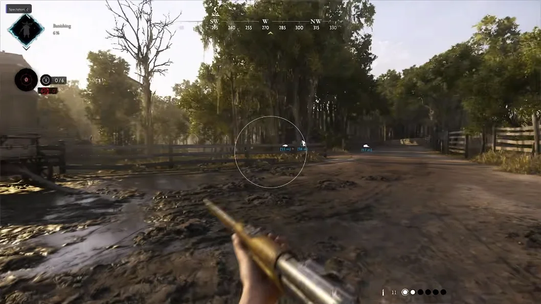 Vista general del menú HUNT CHEAT para Hunt: Showdown