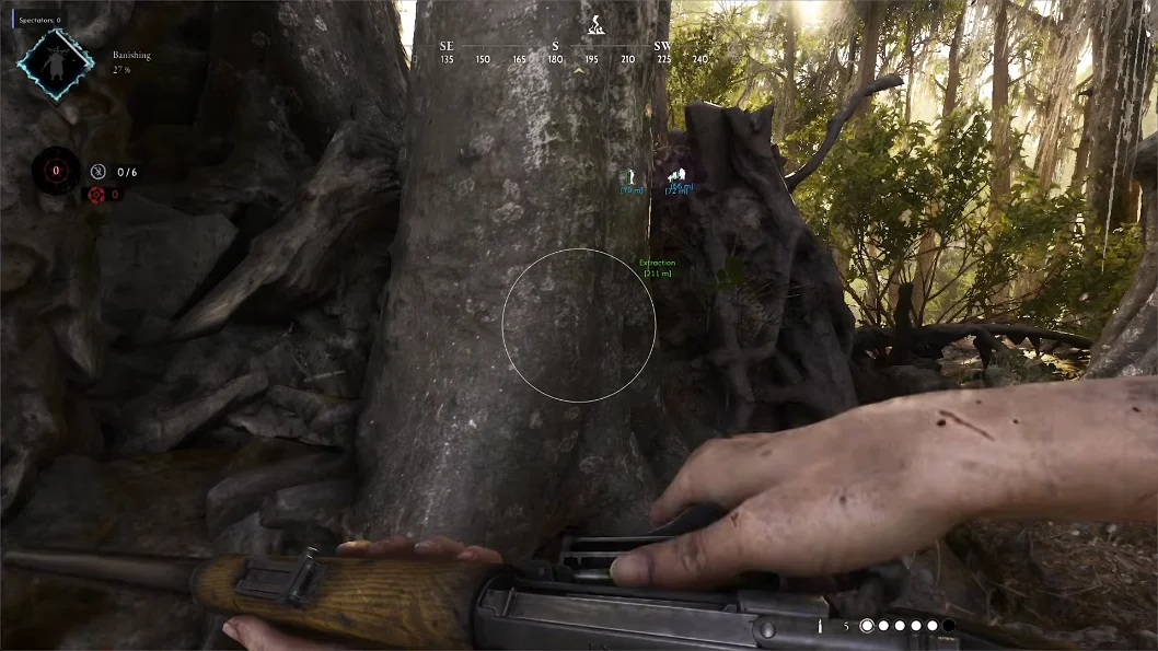 Skeleton ESP y etiquetas de distancia en Hunt: Showdown