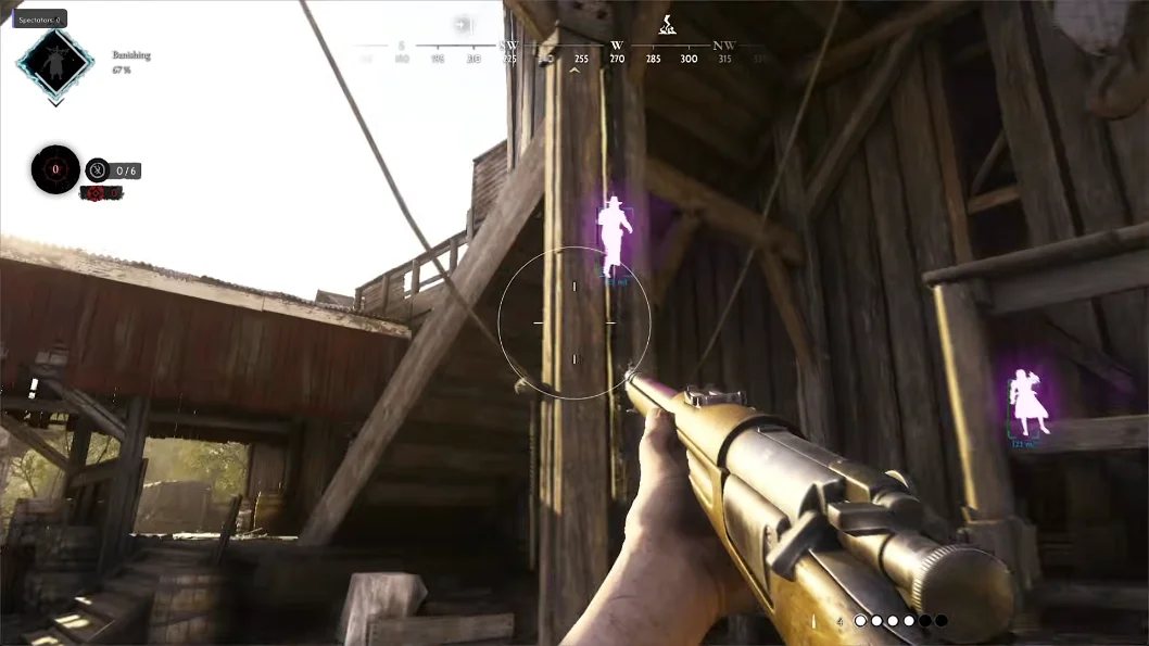 Interruptor Battle Mode de Item ESP en Hunt: Showdown
