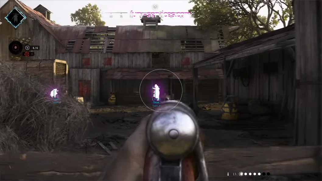 Botín y trampas resaltados con Item ESP en Hunt: Showdown